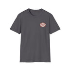 Black t-shirt with 'Fur Mama' text and paw print on a white background