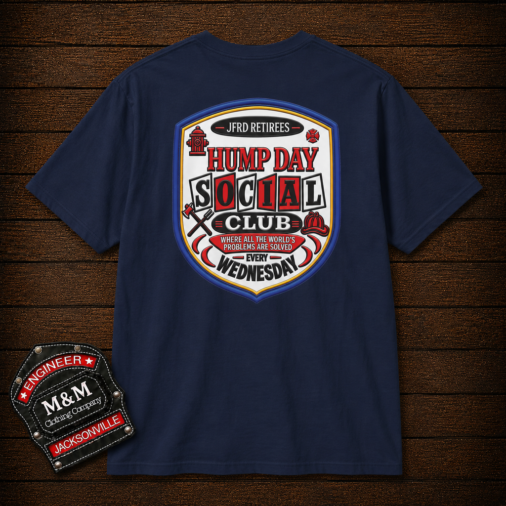 Humpday Retro Shield Tee