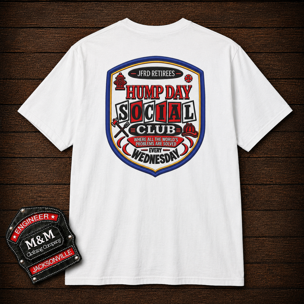 Humpday Retro Shield Tee