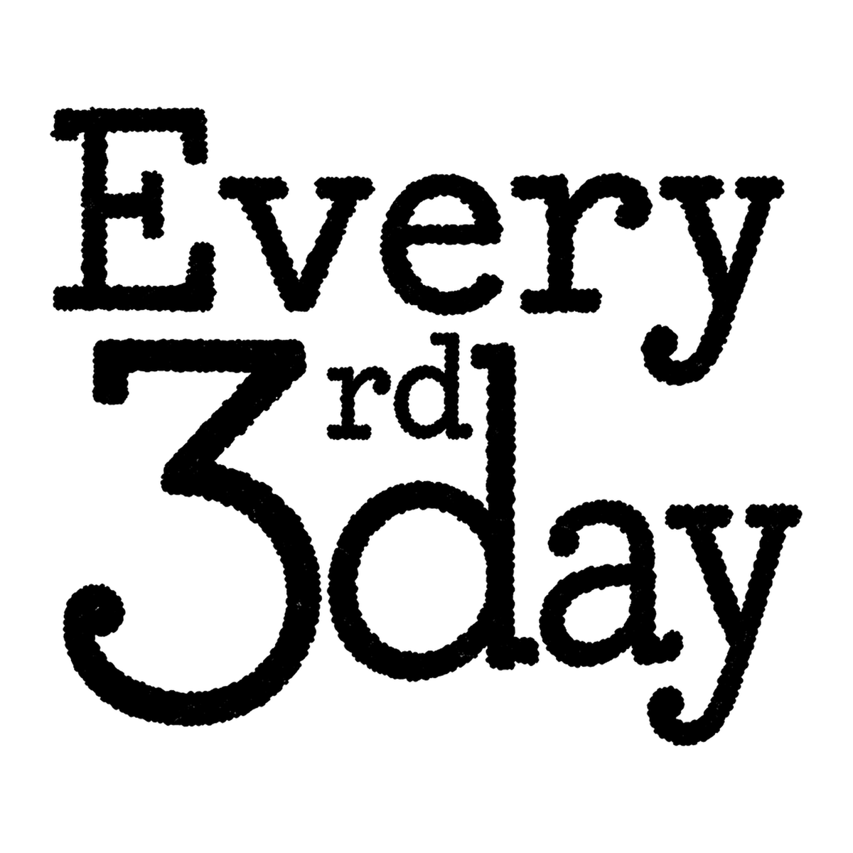 Every 3rd Day Old School Tee