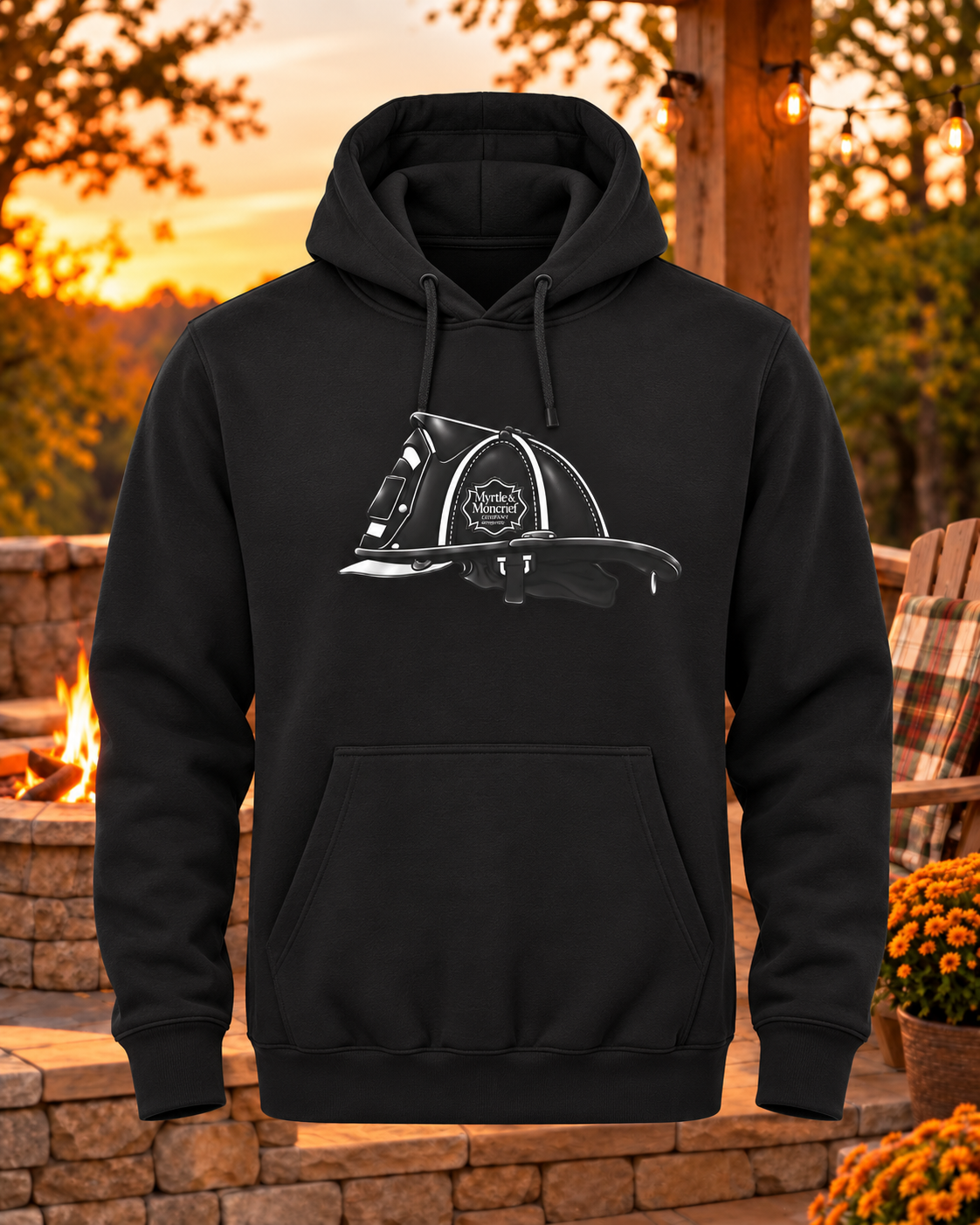 The Signature Helmet Logo Hoodie