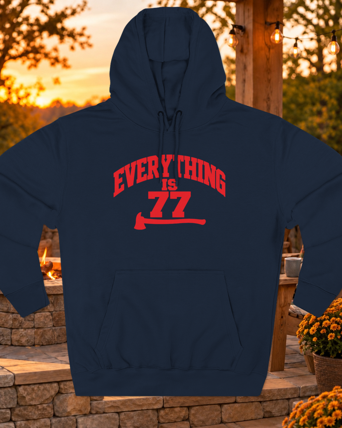 Everything is 77 Engine Company Edition Hoodie