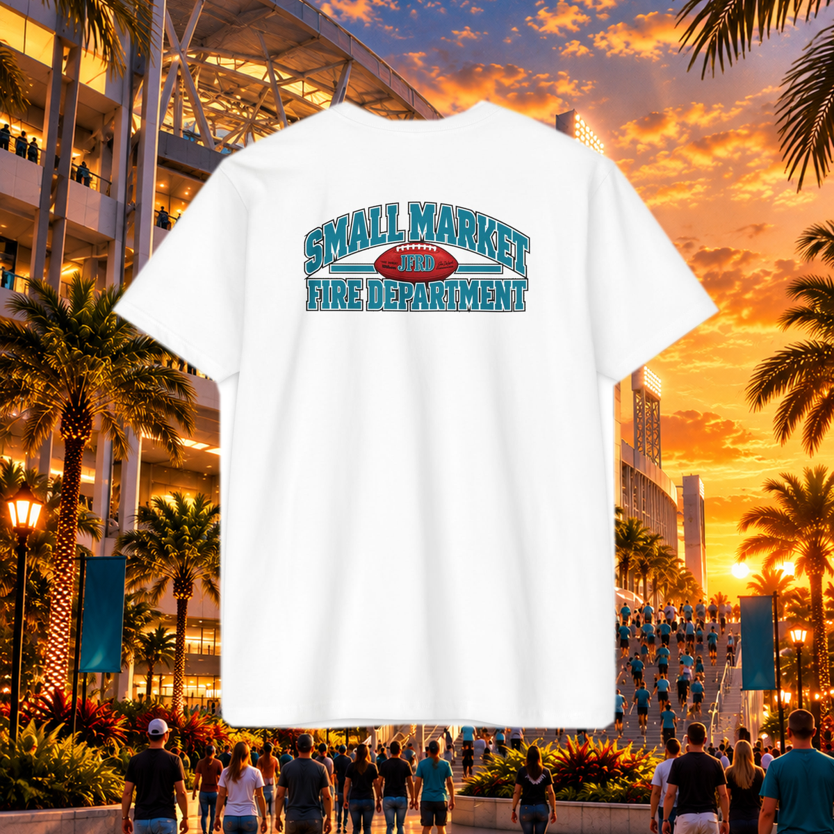 Small Market Fire Department Tee