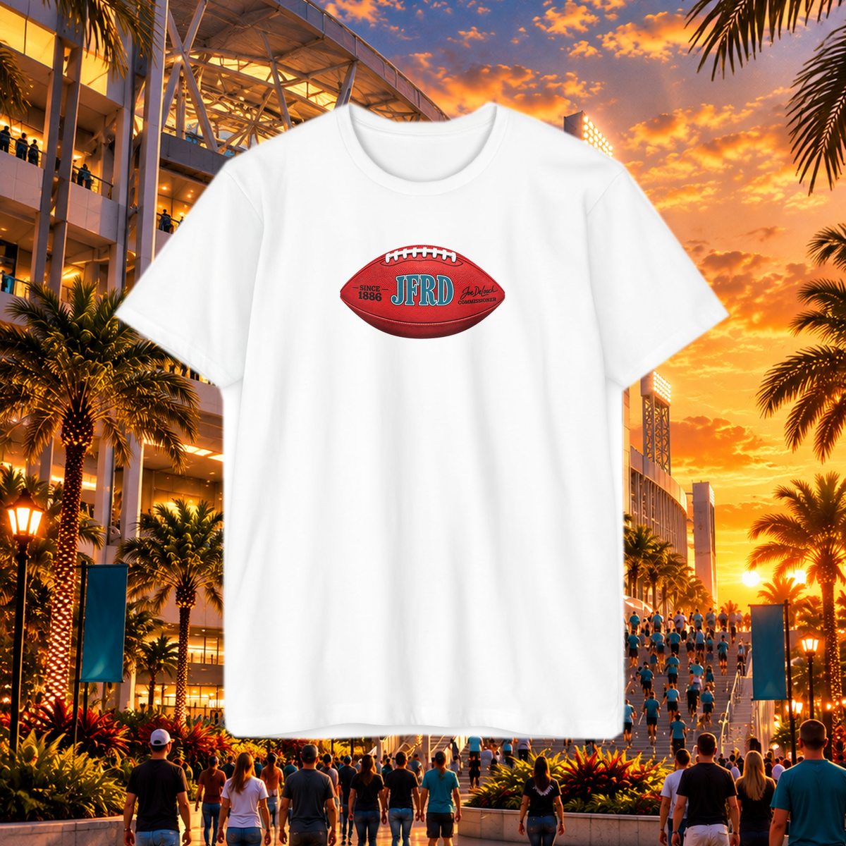 Small Market Fire Department Tee
