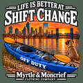 Life is Better The  Kayak Tee
