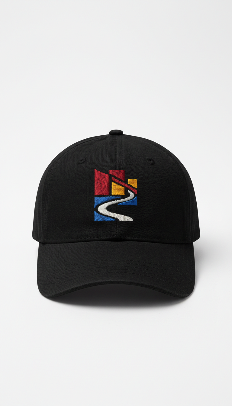 Jacksonville Black Embroidered Hat